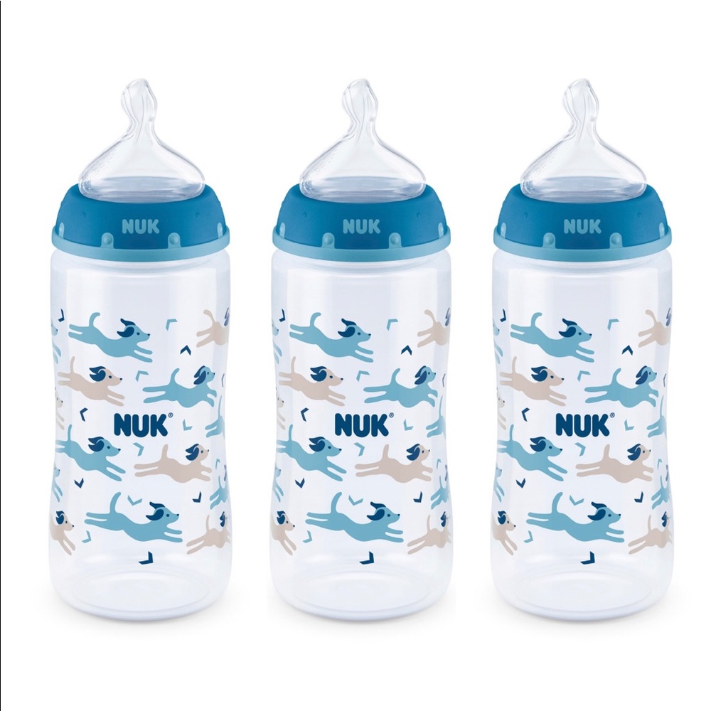 Nuk 10 OZ Bottle 3PC